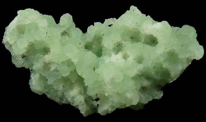 Prehnite pseudomorphs after Anhydrite with Laumontite from Upper New Street Quarry, Paterson, Passaic County, New Jersey