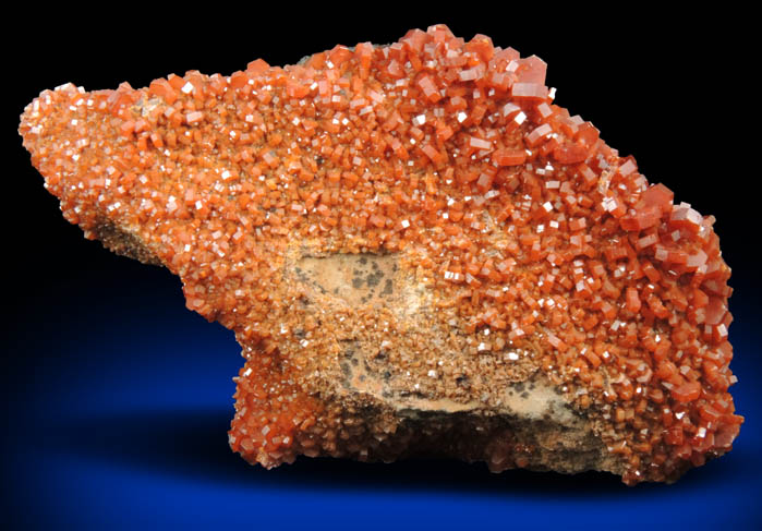 Vanadinite from Mibladen, Haute Moulouya Basin, Zeida-Aouli-Mibladen belt, Midelt Province, Morocco