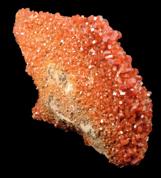 Vanadinite from Mibladen, Haute Moulouya Basin, Zeida-Aouli-Mibladen belt, Midelt Province, Morocco