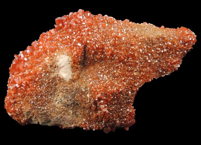 Vanadinite from Mibladen, Haute Moulouya Basin, Zeida-Aouli-Mibladen belt, Midelt Province, Morocco