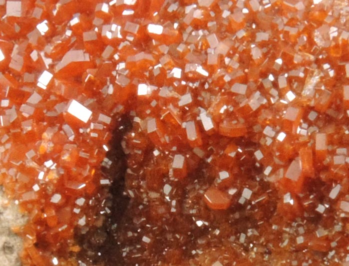 Vanadinite from Mibladen, Haute Moulouya Basin, Zeida-Aouli-Mibladen belt, Midelt Province, Morocco