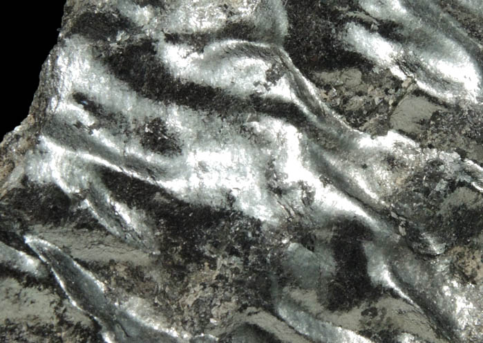 Hematite var. Specular Hematite from Hawley Iron Mine, Franklin County, Massachusetts
