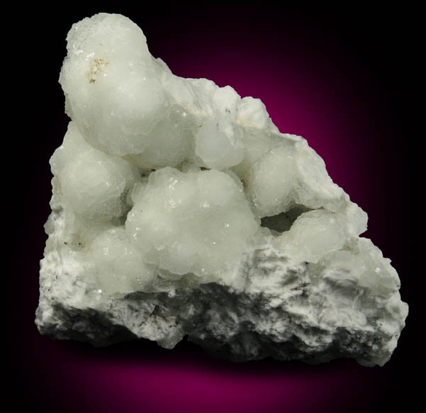 Prehnite from O and G Industries Southbury Quarry, Southbury, New Haven County, Connecticut