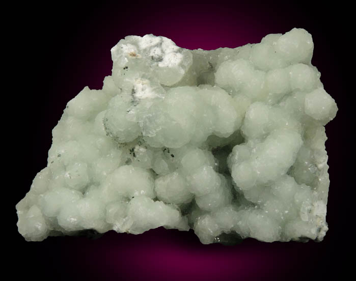 Prehnite from O and G Industries Southbury Quarry, Southbury, New Haven County, Connecticut