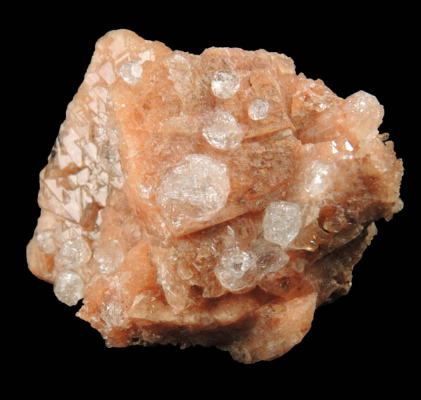 Analcime on Gmelinite pseudomorphs after Chabazite from Pinnacle Rock, Five Islands, Nova Scotia, Canada