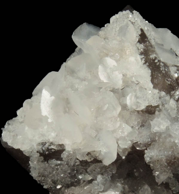 Scheelite, Calcite, Muscovite from Yaogangxian Mine, 32 km southeast of Chenzhou, Hunan, China