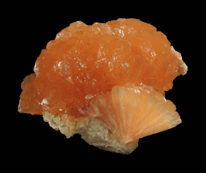 Stilbite from Malmberget, Gllivare, Norrbottens ln, Sweden