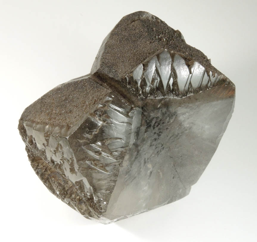 Calcite (twinned crystals with internal phantom zones) from Palmarejo Mine, Chihuahua, Mexico