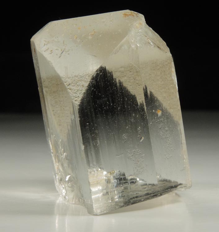 Topaz (flawless gem-grade crystal) from Murzinka Mine, Prigorodny, Sverdlovsk Oblast, Russia