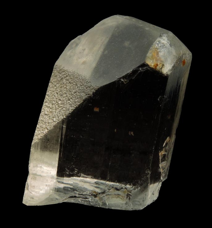 Topaz (flawless gem-grade crystal) from Murzinka Mine, Prigorodny, Sverdlovsk Oblast, Russia
