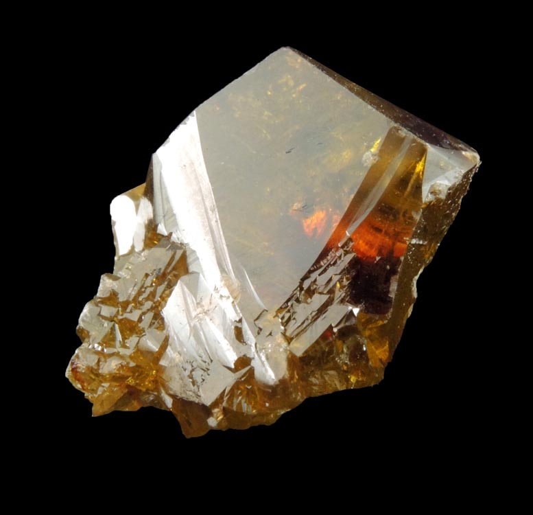 Sphalerite (gem-grade) from Empire State Zinc Mine #4 (formerly ZCA No. 4 Mine), 3800' Level, Balmat, St. Lawrence County, New York