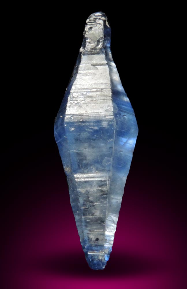 Corundum var. Blue Sapphire from Central Highland Belt, near Ratnapura, Sabaragamuwa Province, Sri Lanka