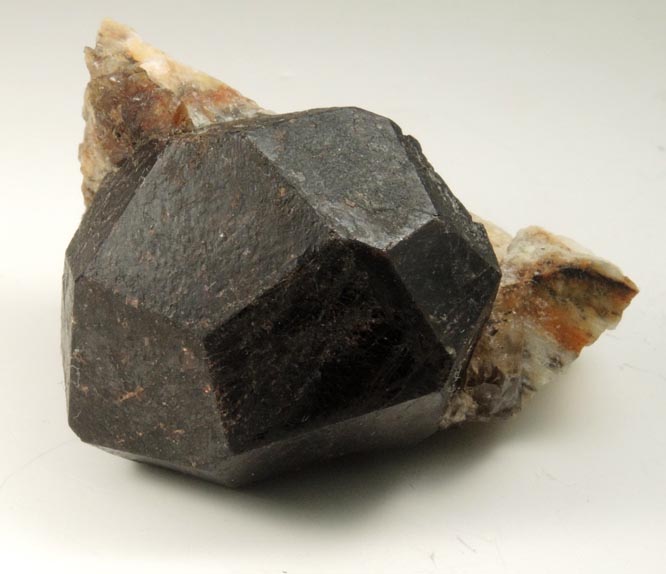 Almandine Garnet from Magna Futura Mine, east flank of Adams Mountain, Stoneham, Oxford County, Maine