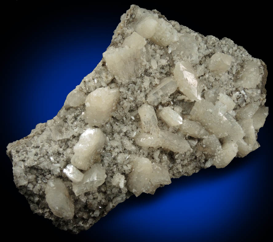 Heulandite with Quartz from (Upper New Street Quarry), Paterson, Passaic County, New Jersey