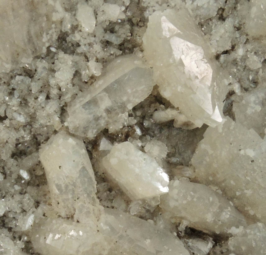 Heulandite with Quartz from (Upper New Street Quarry), Paterson, Passaic County, New Jersey