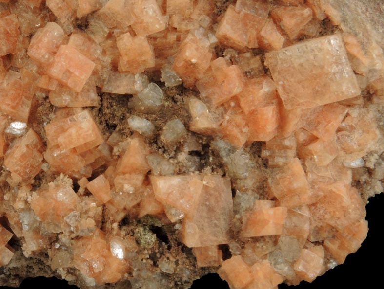 Chabazite over Heulandite from Wasson's Bluff, Parrsboro, Nova Scotia, Canada