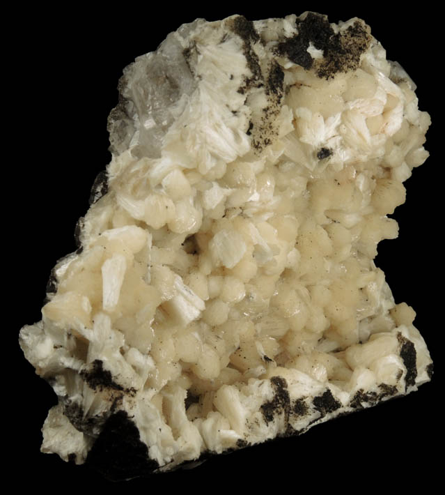 Stilbite from (Upper New Street Quarry), Paterson, Passaic County, New Jersey