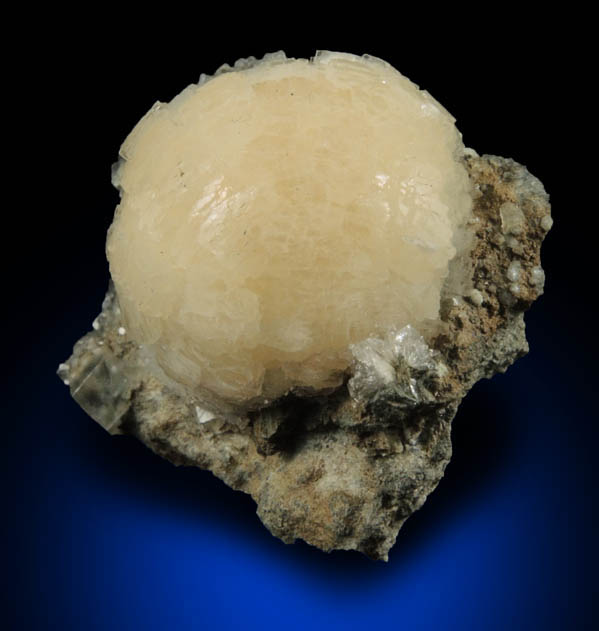 Stilbite from Braen's Quarry, Haledon, Passaic County, New Jersey