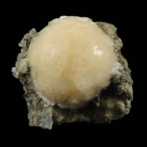Stilbite from Braen's Quarry, Haledon, Passaic County, New Jersey