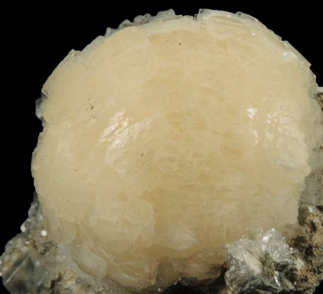 Stilbite from Braen's Quarry, Haledon, Passaic County, New Jersey