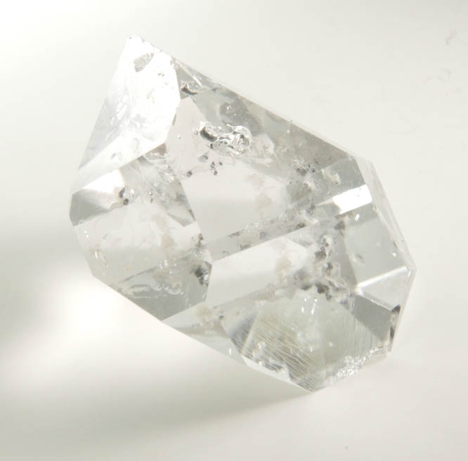 Quartz var. Herkimer Diamond from Herkimer Diamond Development Mine, Middleville, Herkimer County, New York