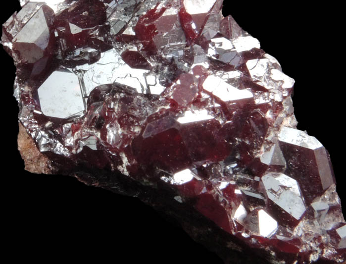 Cuprite from Milpillas Mine, Cuitaca, Sonora, Mexico