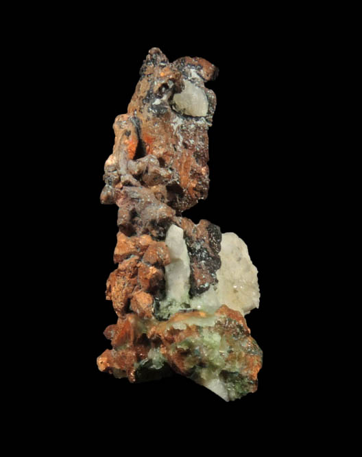 Copper (crystallized native copper) from Ray Mine, Pinal County, Arizona