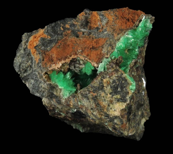 Annabergite from Lavrion (Laurium) Mining District, Attica Peninsula, Greece