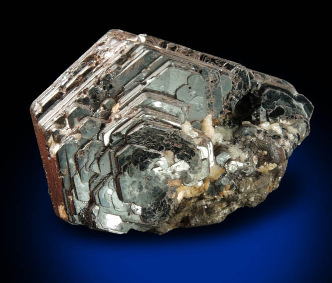 Hematite var. Iron Rose from Ouro Preto, Minas Gerais, Brazil