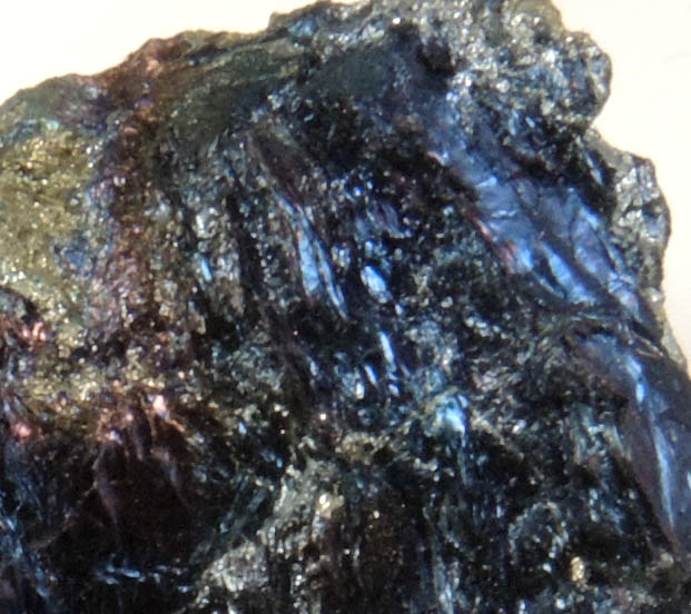 Covellite with minor Pyrite from Leonard Mine, 3800' Level, Butte Mining District, Summit Valley, Silver Bow County, Montana