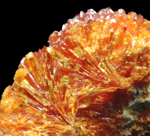 Orpiment from El'brusskiy Mine, 35 km NE of Mount Elbrus, Kabardino-Balkarian Republic, Russia