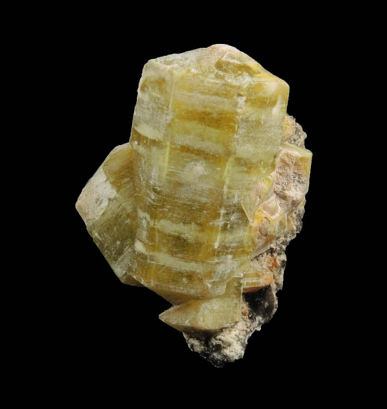 Sturmanite from Wessels Mine, Kalahari Manganese Field, Northern Cape Province, South Africa (Type Locality for Sturmanite, see Minerals of South Africa, pp. 244)