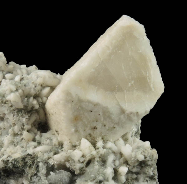 Calcite zoned crystal from Cheapside Quarry, East Deerfield, Franklin County, Massachusetts