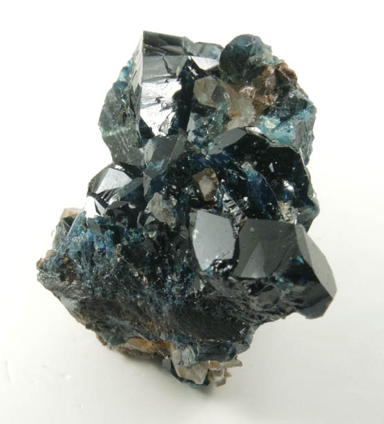 Lazulite, Siderite, Quartz from Rapid Creek, 70 km northwest of Aklavik, Yukon, Canada