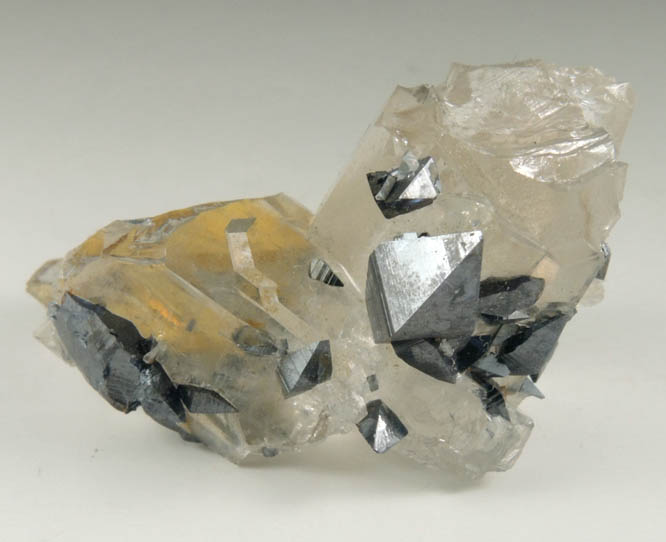 Anatase on Quartz from Matskorhae, Hardangervidda, Ullensvang Statsallmenning, Hordaland, Norway