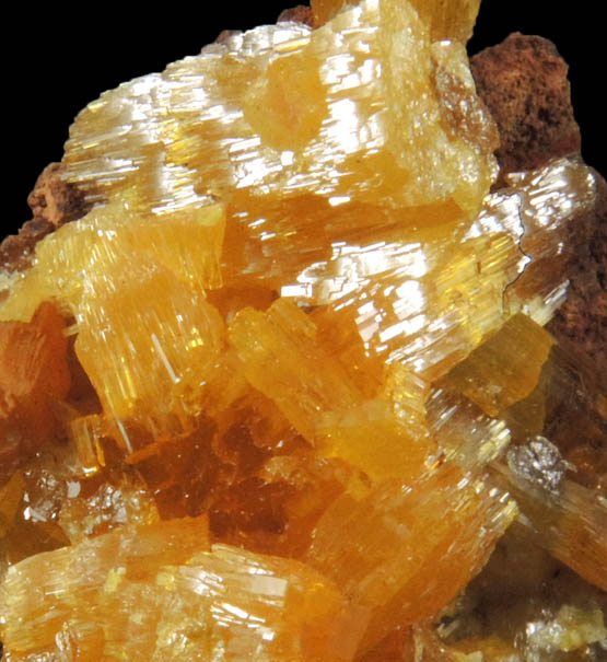 Mimetite from Pingtouling Mine, Guangdong, China