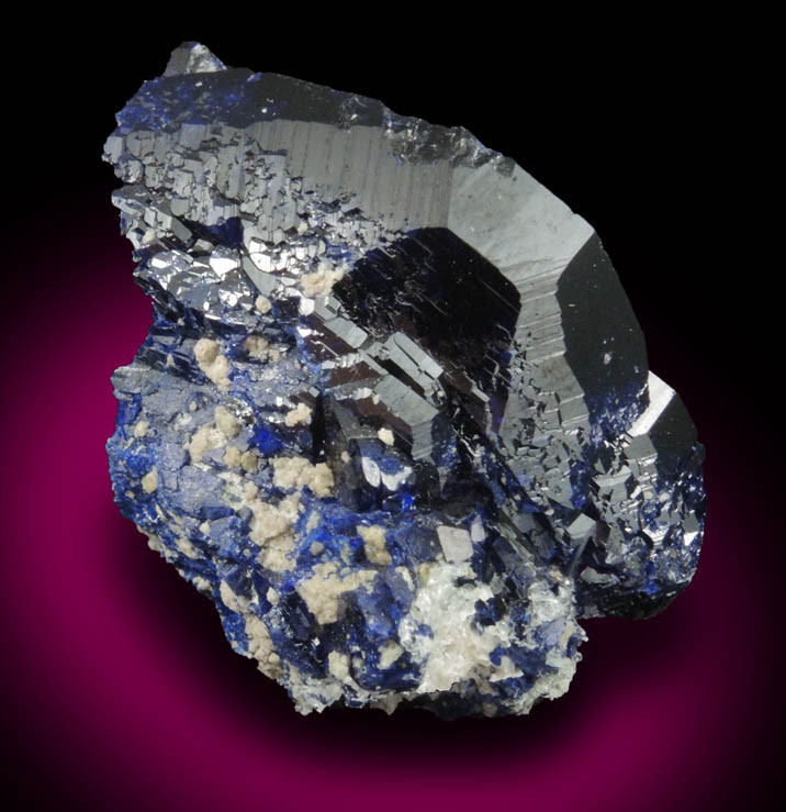 Azurite from Milpillas Mine, Cuitaca, Sonora, Mexico