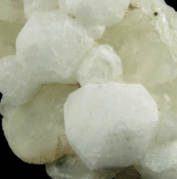 Analcime on Datolite from Paterson (probably New Street Quarry), Passaic County, New Jersey