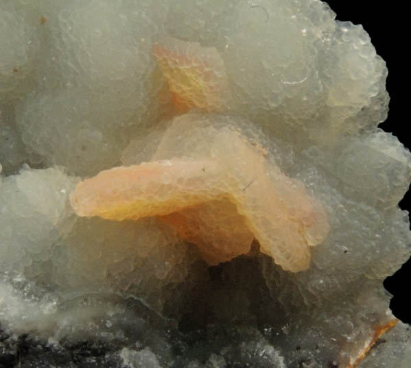 Wulfenite with Hemimorphite coating from Finch Mine, north of Hayden, Banner District, Gila County, Arizona