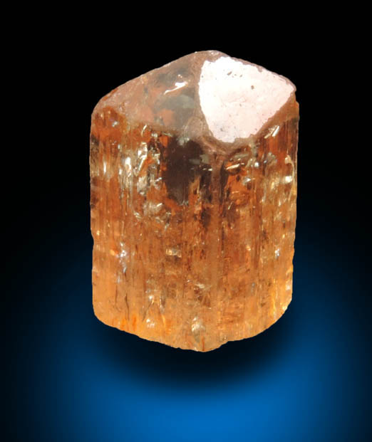 Topaz var. Imperial Topaz from Ouro Preto, Minas Gerais, Brazil