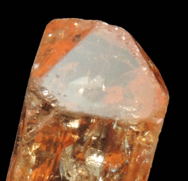 Topaz var. Imperial Topaz from Ouro Preto, Minas Gerais, Brazil