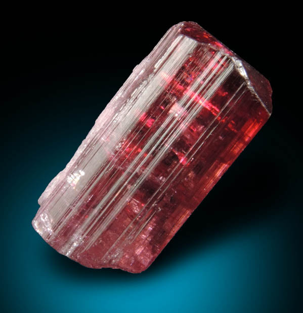 Elbaite var. Rubellite Tourmaline from Cruzeiro Mine, So Jose da Safira, Minas Gerais, Brazil