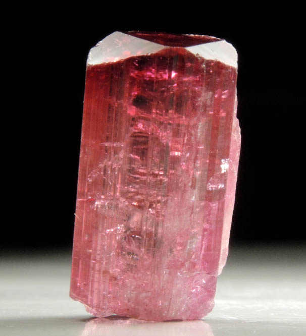 Elbaite var. Rubellite Tourmaline from Cruzeiro Mine, So Jose da Safira, Minas Gerais, Brazil