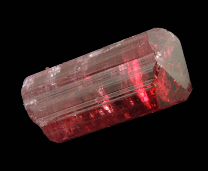 Elbaite var. Rubellite Tourmaline from Cruzeiro Mine, So Jose da Safira, Minas Gerais, Brazil