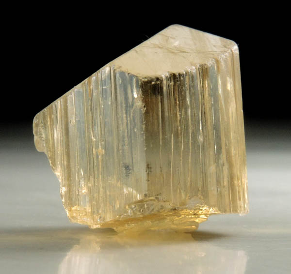 Marialite (flawless gem-grade crystal) from Mpwapwa, 130 km WNW of Morogoro, Dodoma Region, Tanzania