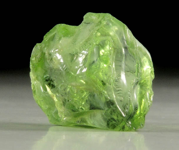 Forsterite var. Peridot (gem grade) from Norway