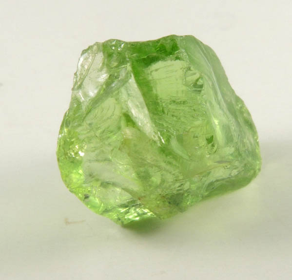 Forsterite var. Peridot (gem grade) from Norway
