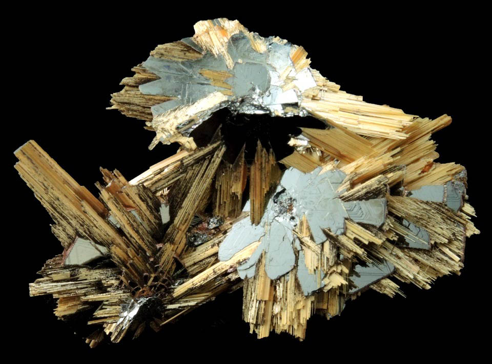 Rutile and Hematite from Novo Horizonte, Bahia, Brazil