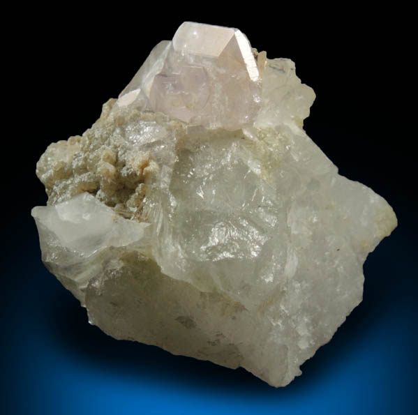 Fluorapatite (Hebron-style crystals) with Cookeite from Mount Rubellite, Hebron, Oxford County, Maine (Type Locality for Cookeite)