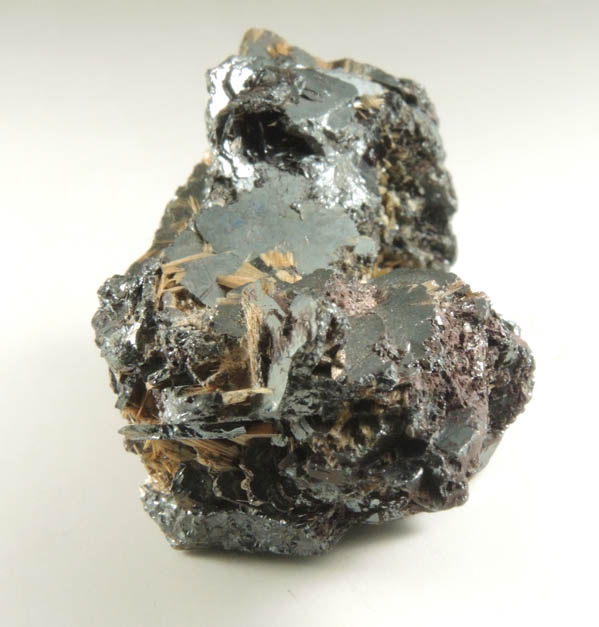 Rutile and Hematite from Novo Horizonte, Bahia, Brazil